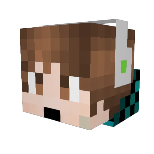 Hinchman98 Minecraft avatar head, 3D render