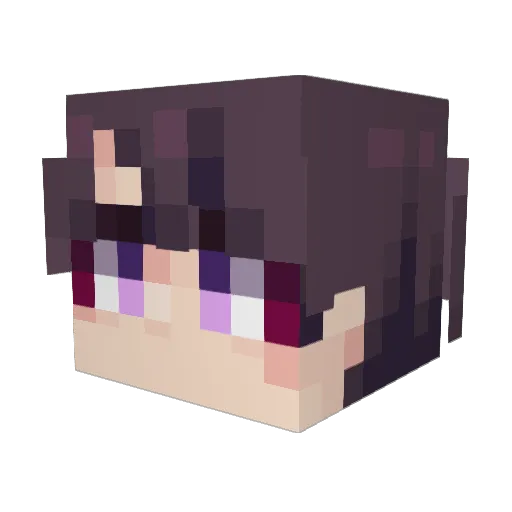 Hingguae0 Minecraft avatar head, 3D render