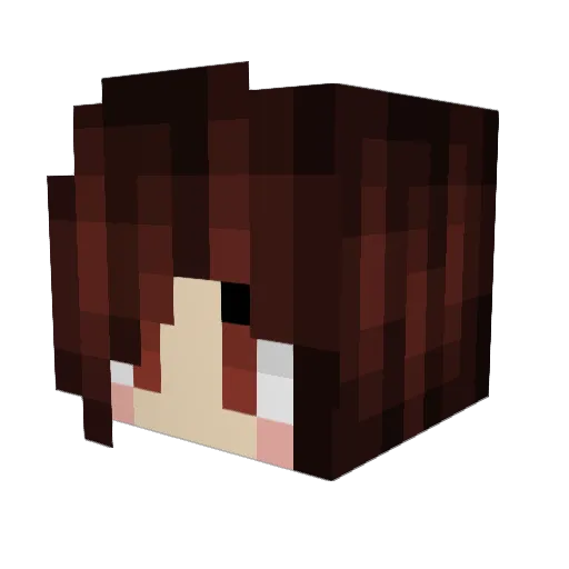 Hinson__S Minecraft avatar head, 3D render