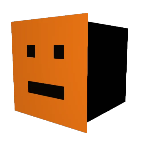 Hionxan Minecraft avatar head, 3D render