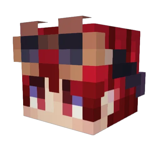 HipNFresh Minecraft avatar head, 3D render