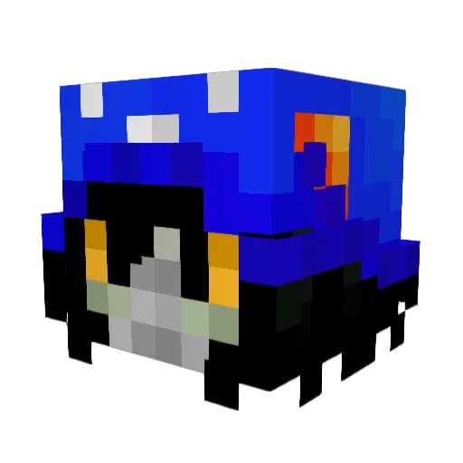 Hip_Albatross114 Minecraft avatar head, 3D render