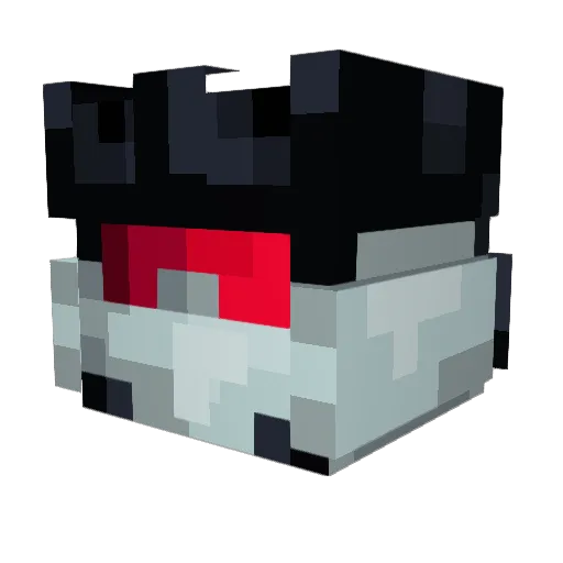 HippePoacher Minecraft avatar head, 3D render