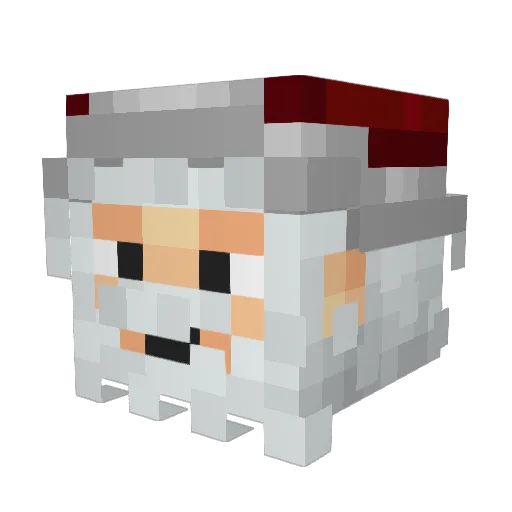 Hippolaus Minecraft avatar head, 3D render