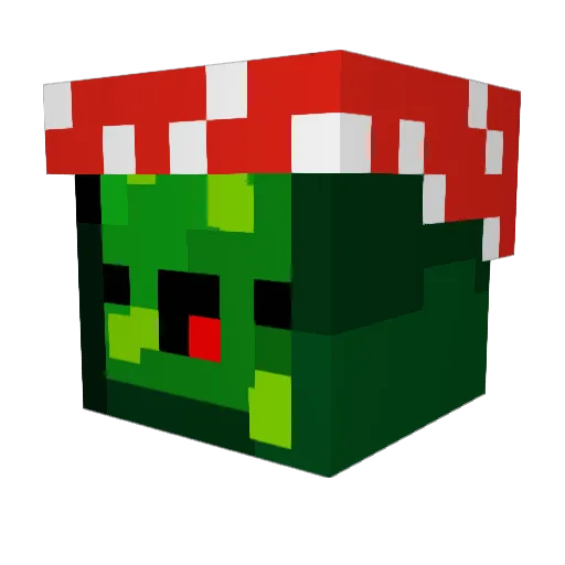 HippyPickles Minecraft avatar head, 3D render