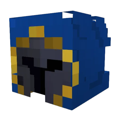 Hiring_Usernames Minecraft avatar head, 3D render