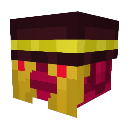 HiroMCSans64 Minecraft avatar head, 3D render