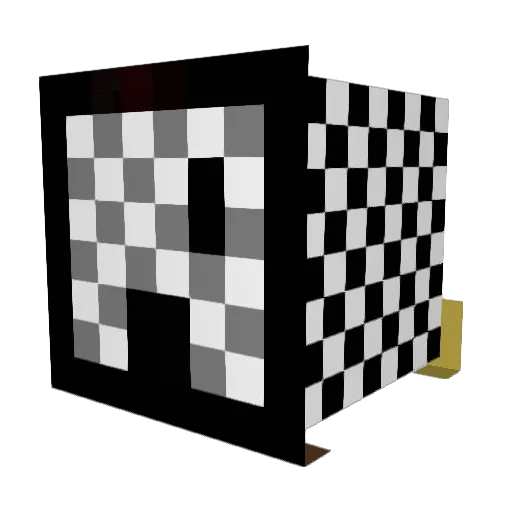 Hirvi23 Minecraft avatar head, 3D render