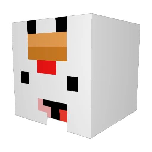 HisReign Minecraft avatar head, 3D render