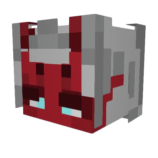 HisayaRosier Minecraft avatar head, 3D render