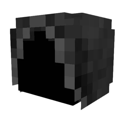 Hish15 Minecraft avatar head, 3D render