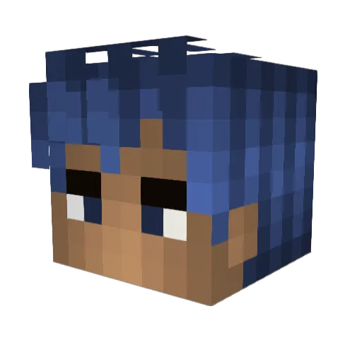 Hisoka__4_4 Minecraft avatar head, 3D render