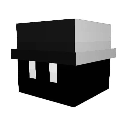 HispanicMarco Minecraft avatar head, 3D render