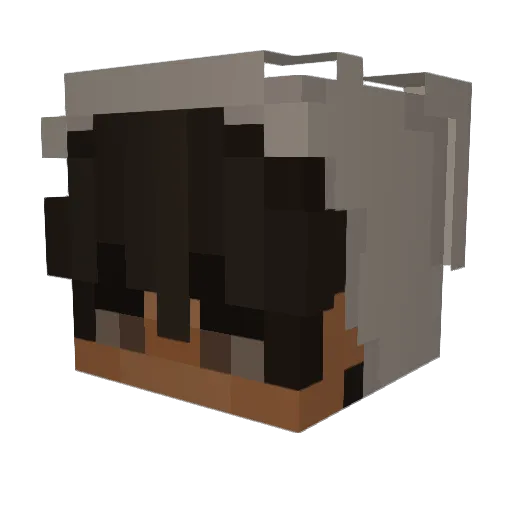 HissingSet20098 Minecraft avatar head, 3D render