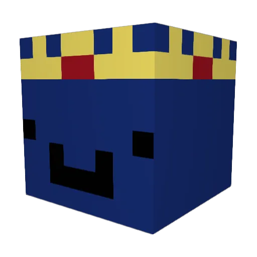HistoryTheorie Minecraft avatar head, 3D render
