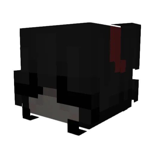 HitAShot Minecraft avatar head, 3D render