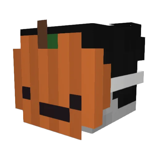 HitTheJim Minecraft avatar head, 3D render