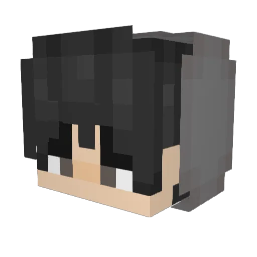 HithLainn Minecraft avatar head, 3D render