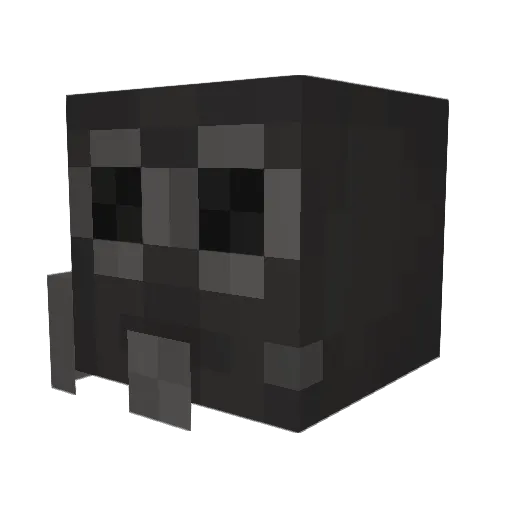 HitherEvil15 Minecraft avatar head, 3D render