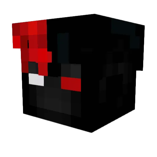 Hitler_271 Minecraft avatar head, 3D render
