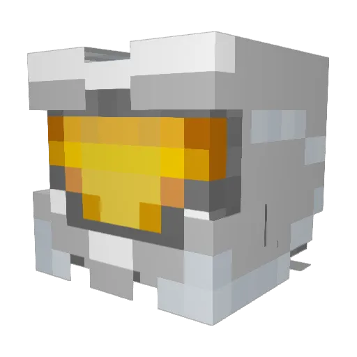 Hitman1631961 Minecraft avatar head, 3D render