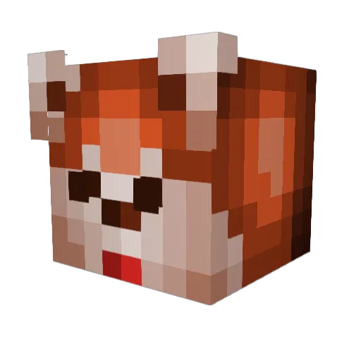 Hitman_58 Minecraft avatar head, 3D render