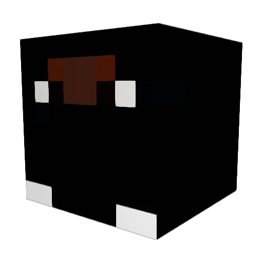 Hitman_69 Minecraft avatar head, 3D render