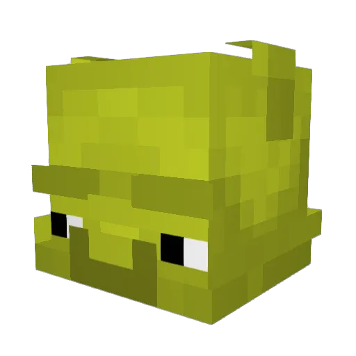 Hitmanzzz Minecraft avatar head, 3D render