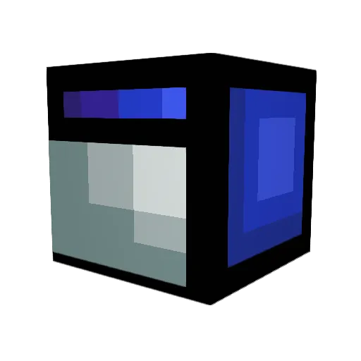 HitsIsGodLike Minecraft avatar head, 3D render