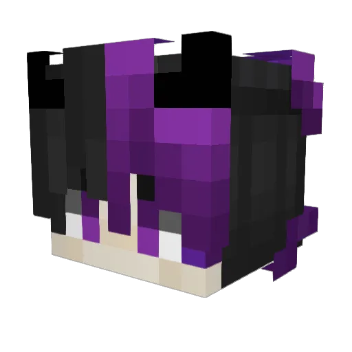 HivemindEmu Minecraft avatar head, 3D render