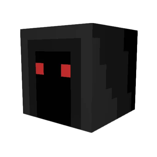 HixBlock Minecraft avatar head, 3D render