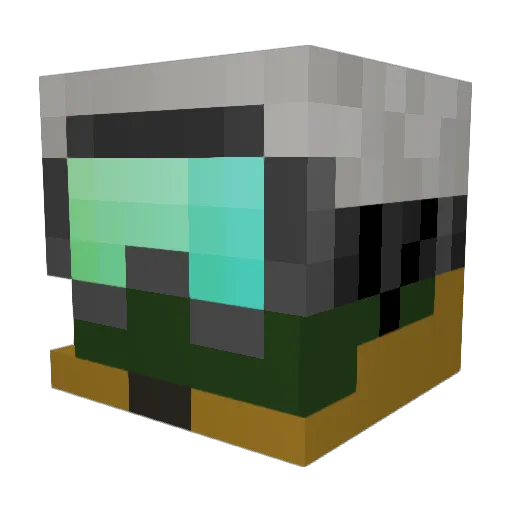 Hjalde009 Minecraft avatar head, 3D render
