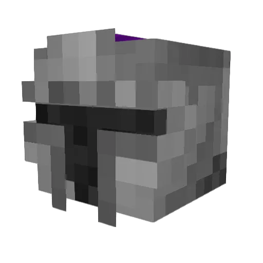 Hjalle69 Minecraft avatar head, 3D render