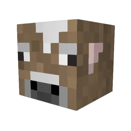 HjortFot55 Minecraft avatar head, 3D render