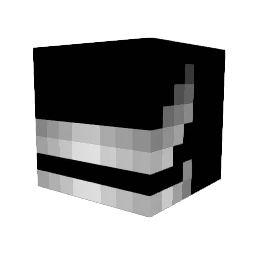 Hjorthe Minecraft avatar head, 3D render