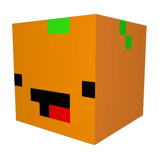 Hjp0630 Minecraft avatar head, 3D render