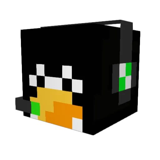 Hjulben123 Minecraft avatar head, 3D render