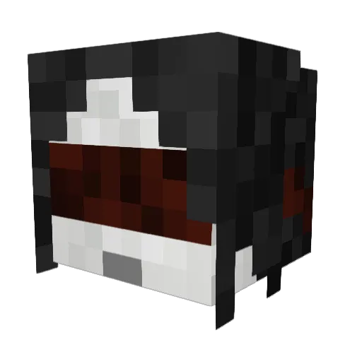 Hkir4 Minecraft avatar head, 3D render