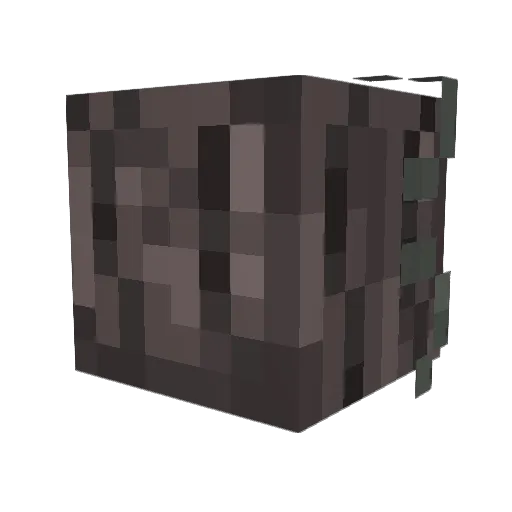 Hmm_bread Minecraft avatar head, 3D render