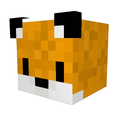 Hndsm_Jonny_Cash Minecraft avatar head, 3D render