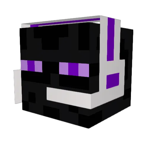 Ho4ek Minecraft avatar head, 3D render