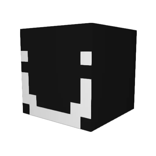 HoDerp_ Minecraft avatar head, 3D render
