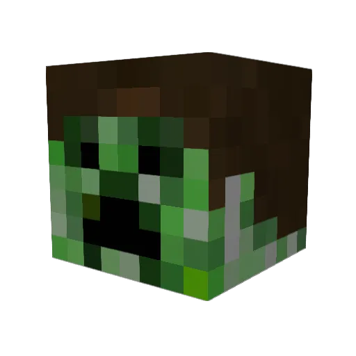 Ho__Jae Minecraft avatar head, 3D render