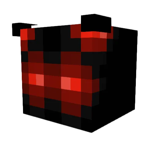 Hoani123 Minecraft avatar head, 3D render