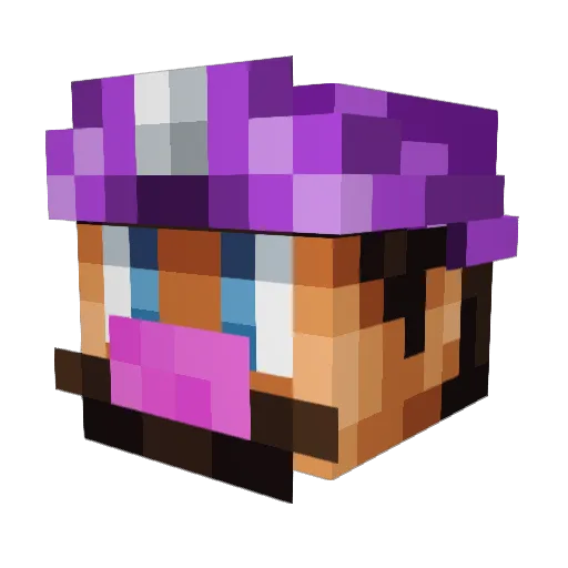 HobbitLordofSale Minecraft avatar head, 3D render