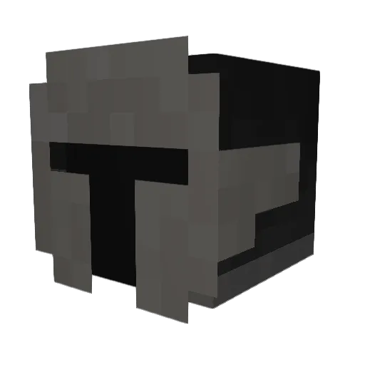 Hobbitgy8 Minecraft avatar head, 3D render