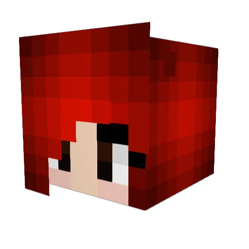 Hobbo_Gobbin Minecraft avatar head, 3D render