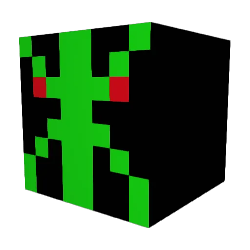 HobbyL00S Minecraft avatar head, 3D render