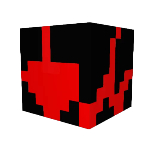 HobbyShark Minecraft avatar head, 3D render