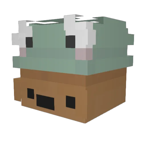 Hobin15 Minecraft avatar head, 3D render